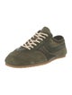 Dries Van Noten Suede Leather Trim Embellishment Sneakers
