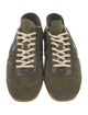 Dries Van Noten Suede Leather Trim Embellishment Sneakers