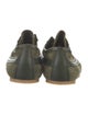 Dries Van Noten Suede Leather Trim Embellishment Sneakers