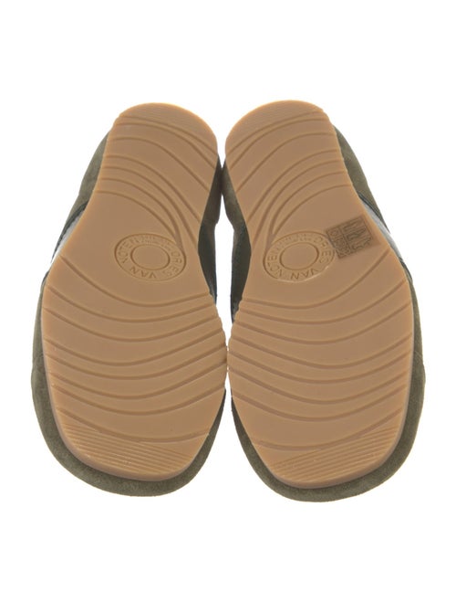 Dries Van Noten Suede Leather Trim Embellishment Sneakers