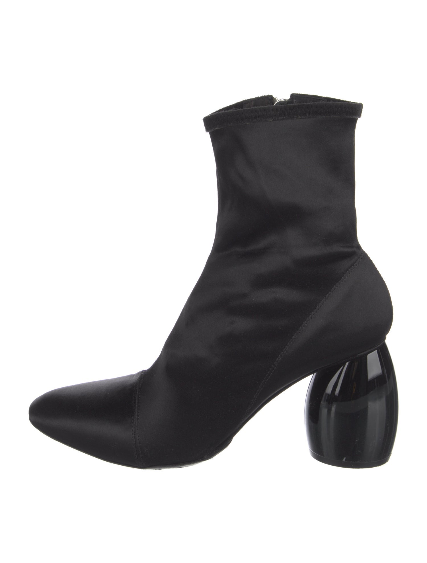 Dries Van Noten Satin Sock Boots