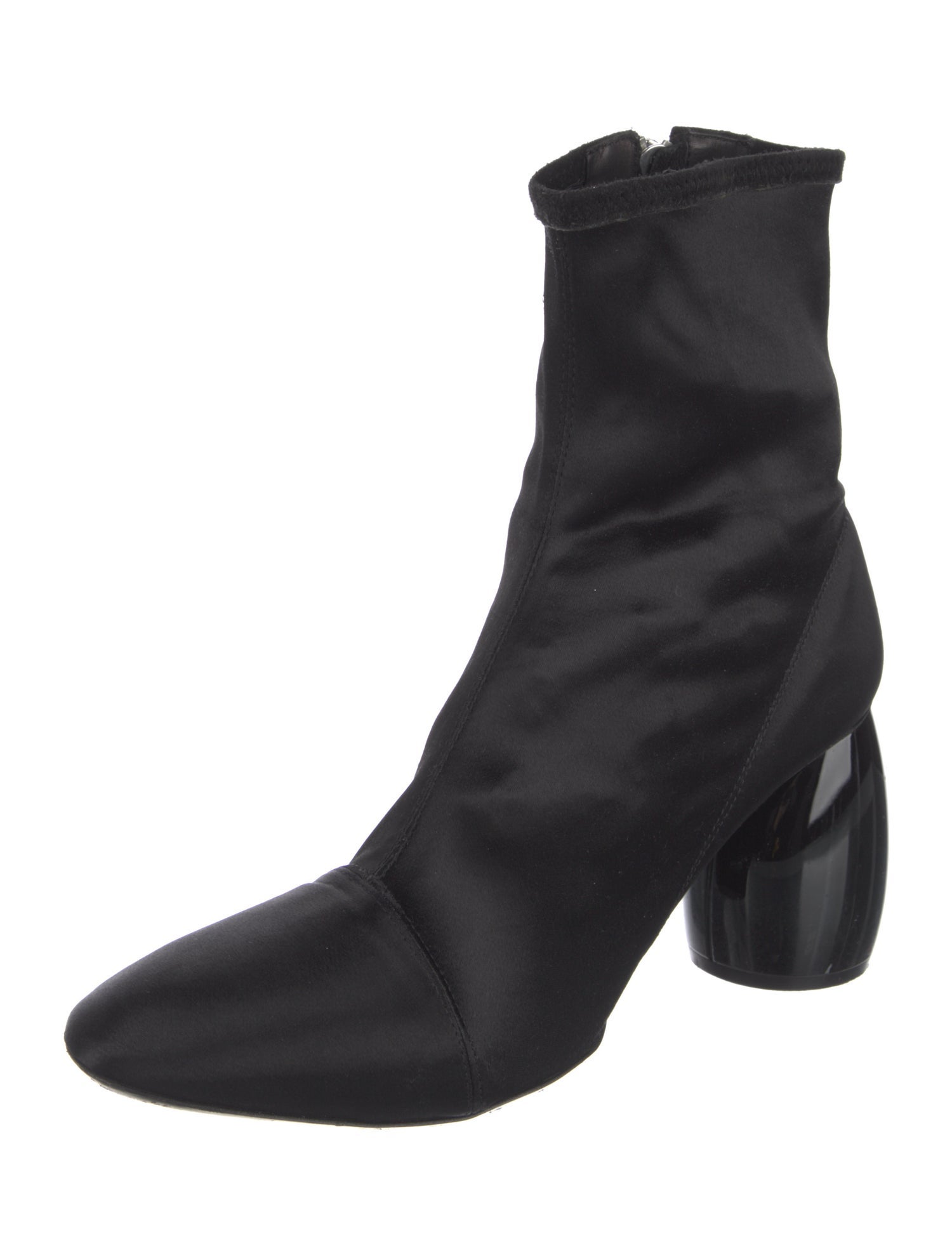 Dries Van Noten Satin Sock Boots
