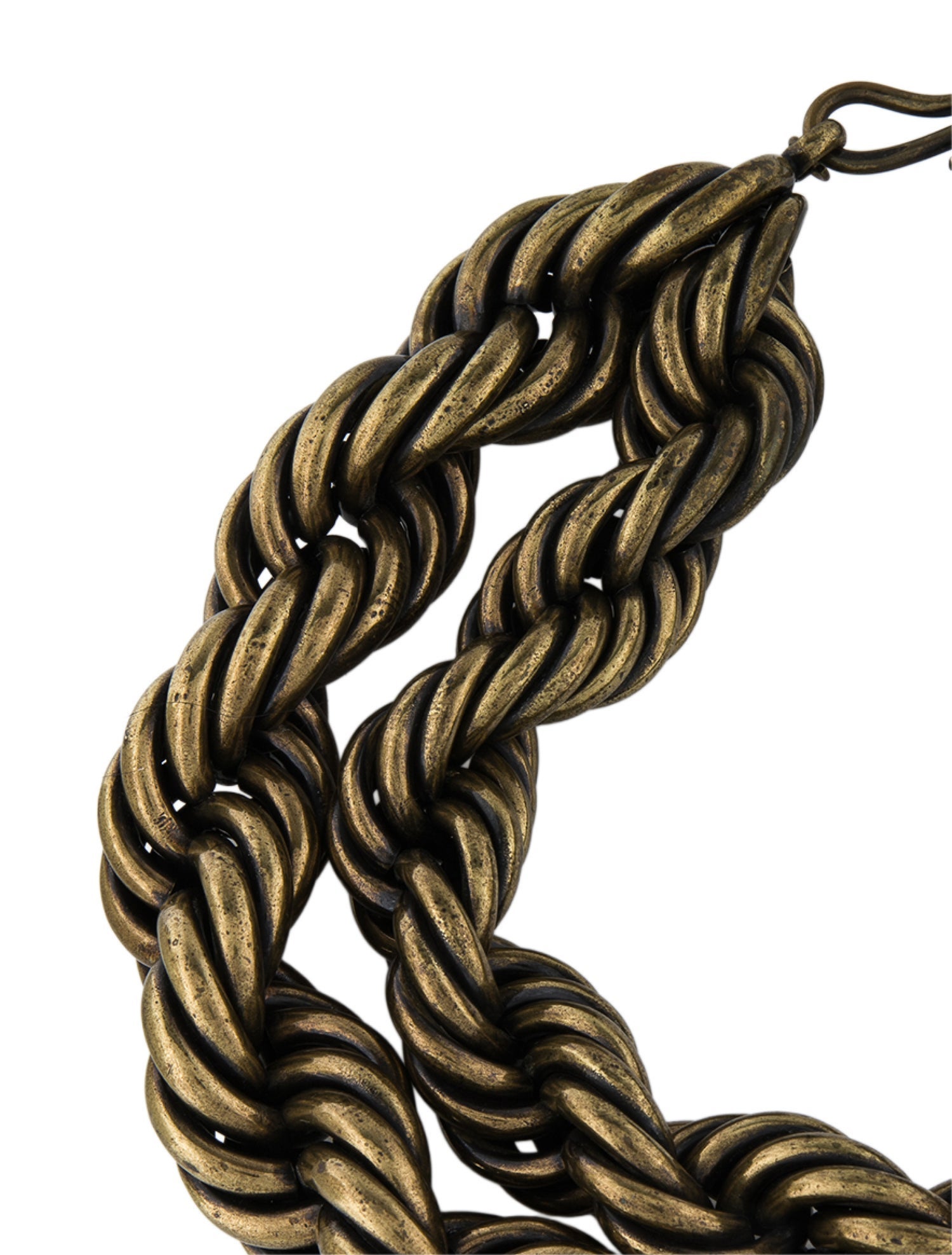 Dries Van Noten Double Strand Oversized Collar Necklace