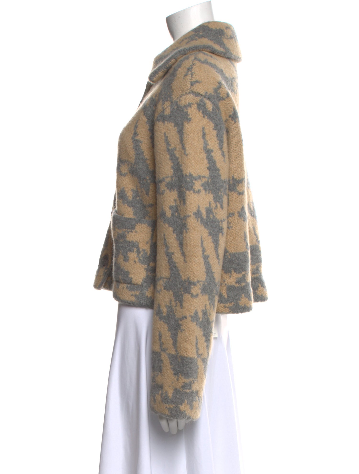 Dries Van Noten Alpaca Printed Sweater