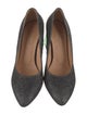 Dries Van Noten Glitter Colorblock Pattern Pumps