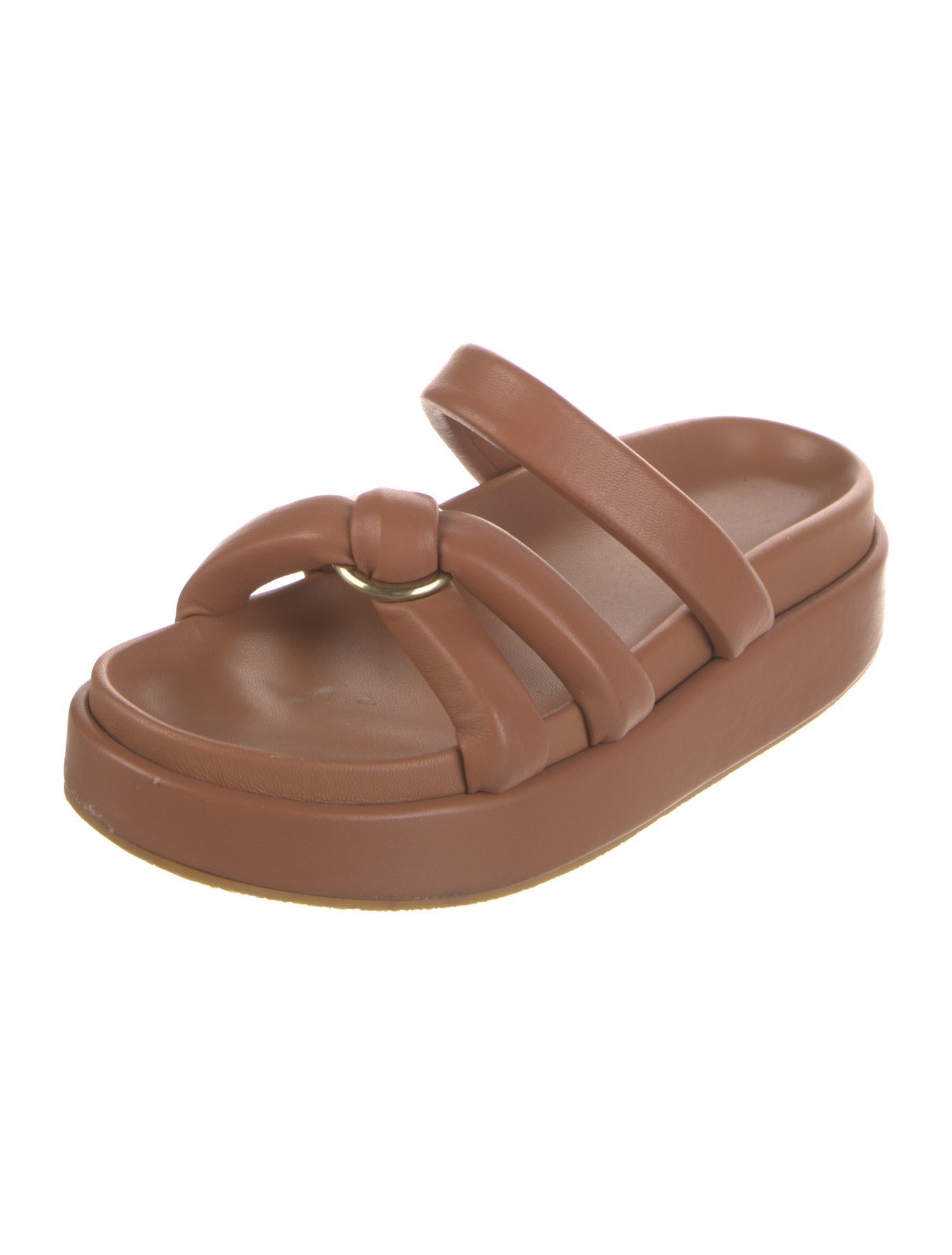 Dries Van Noten Leather Slides