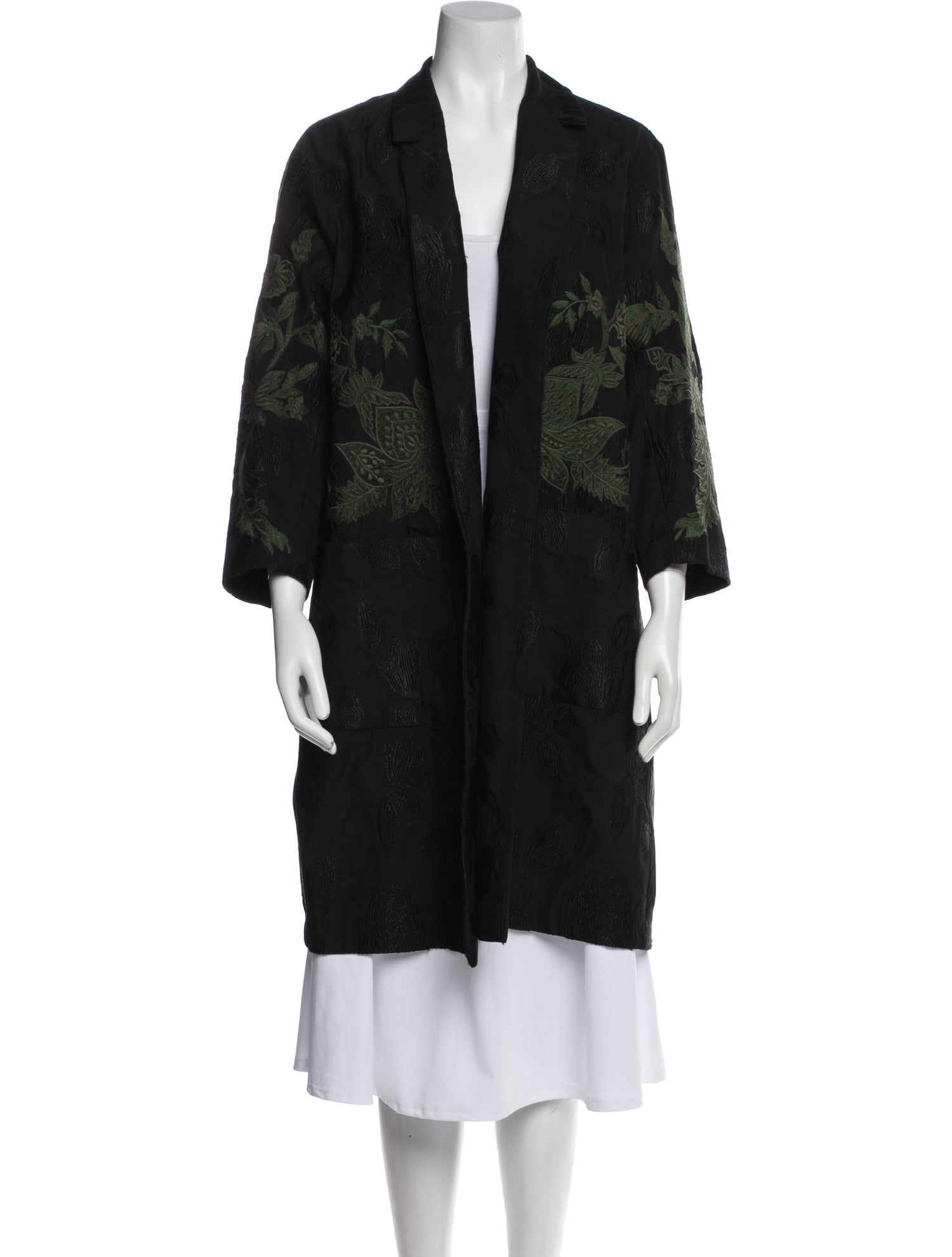 Dries Van Noten Printed Coat