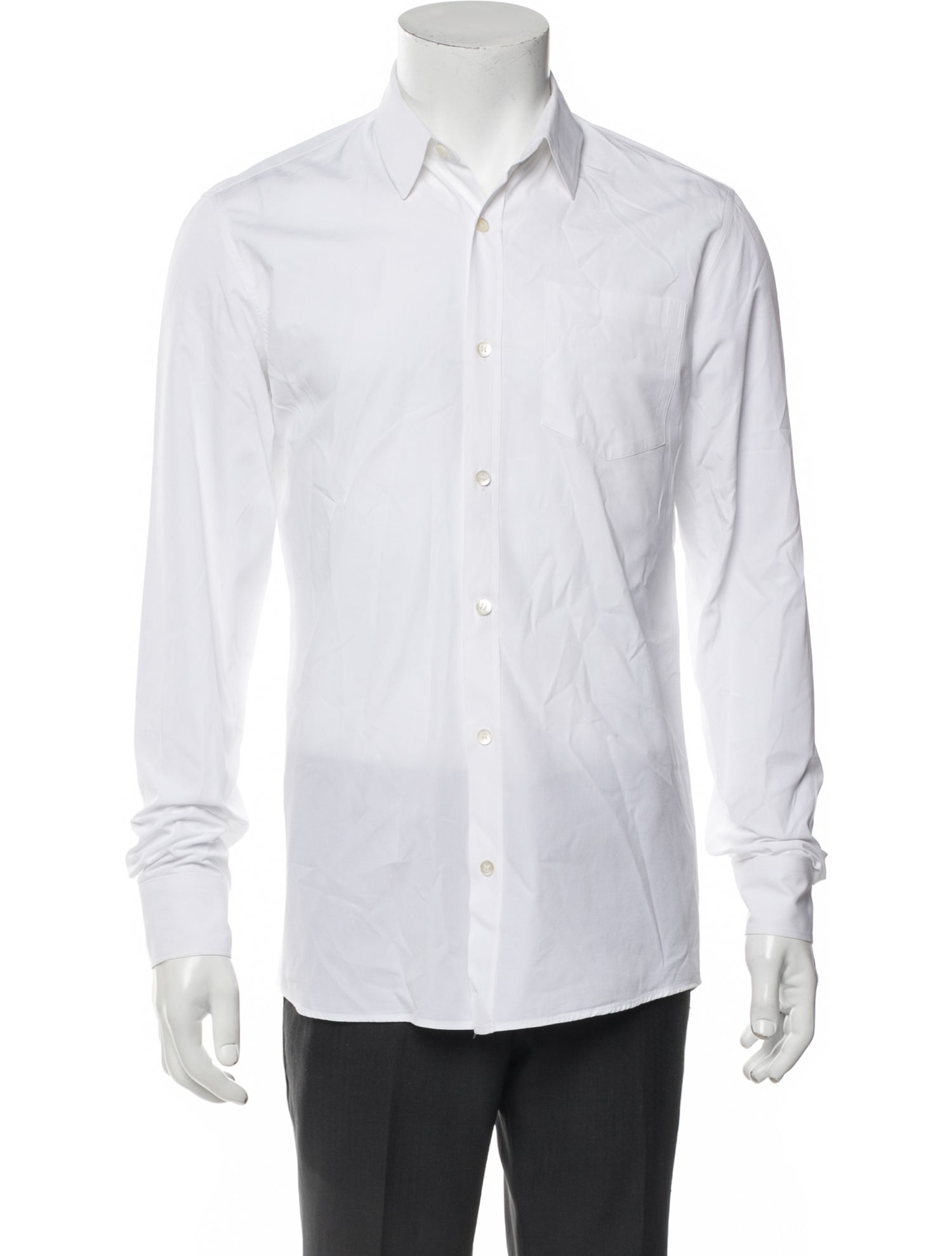 Dries Van Noten Long Sleeve Dress Shirt