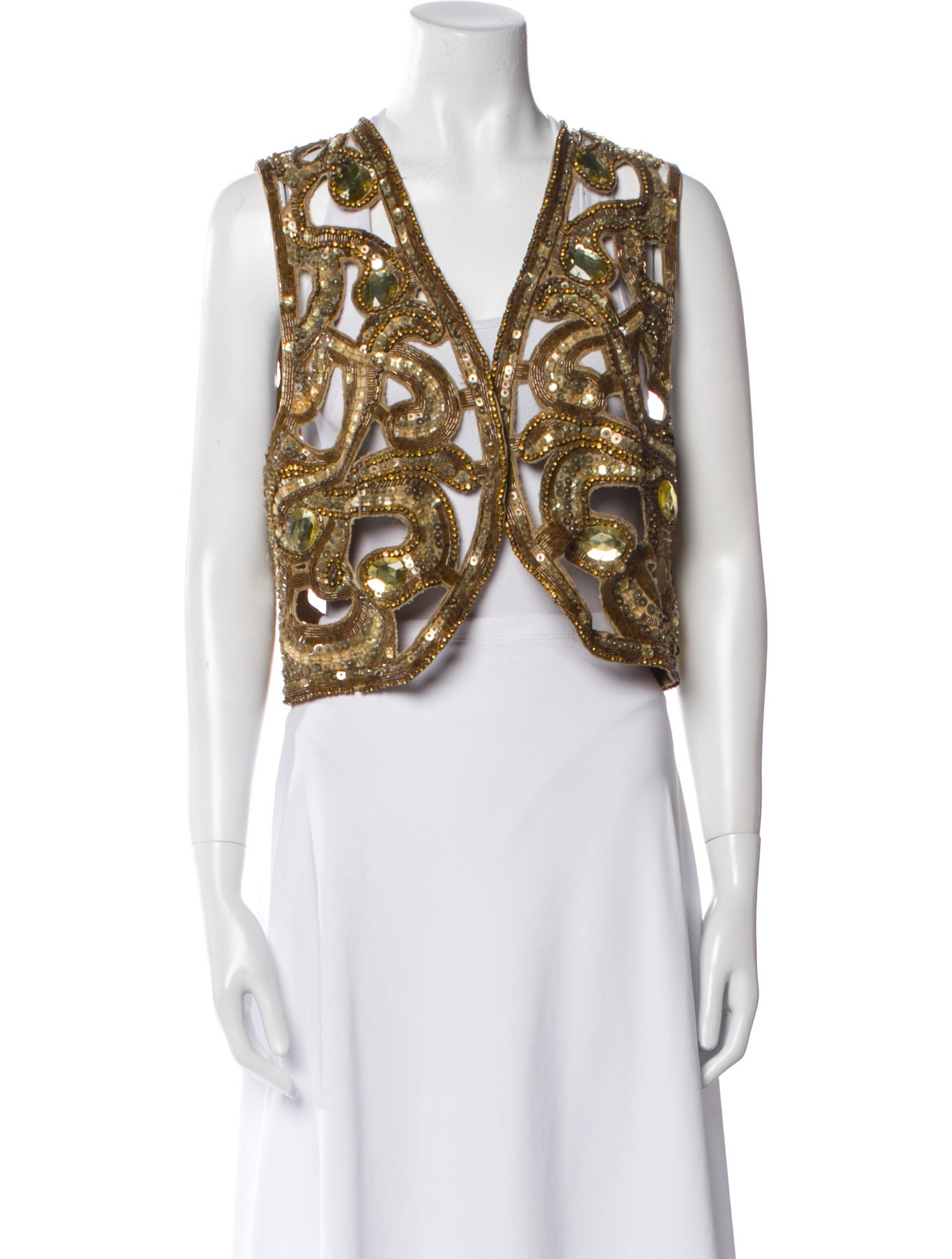 Dries Van Noten Patterned Vest
