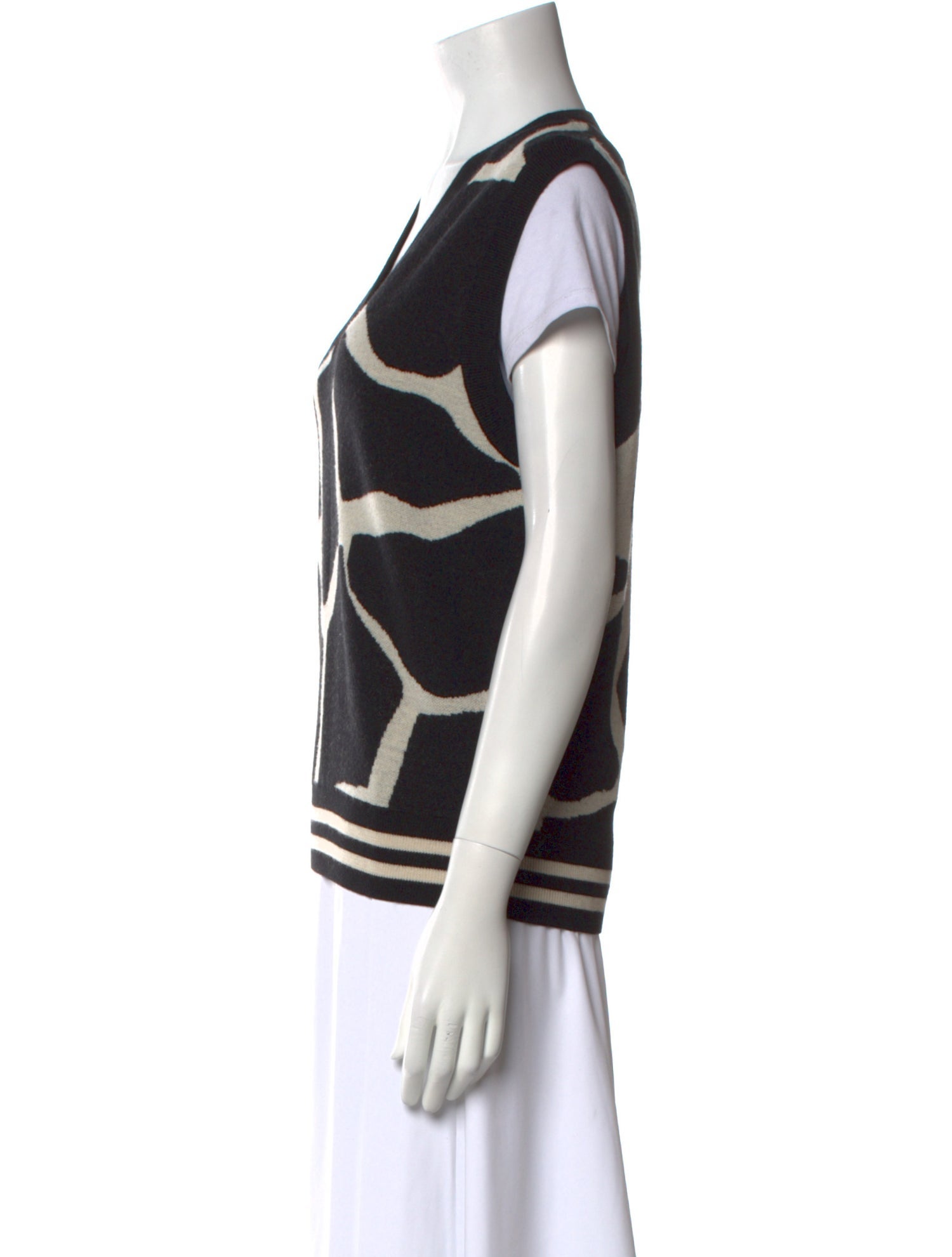 Dries Van Noten Merino Wool Printed Sweater