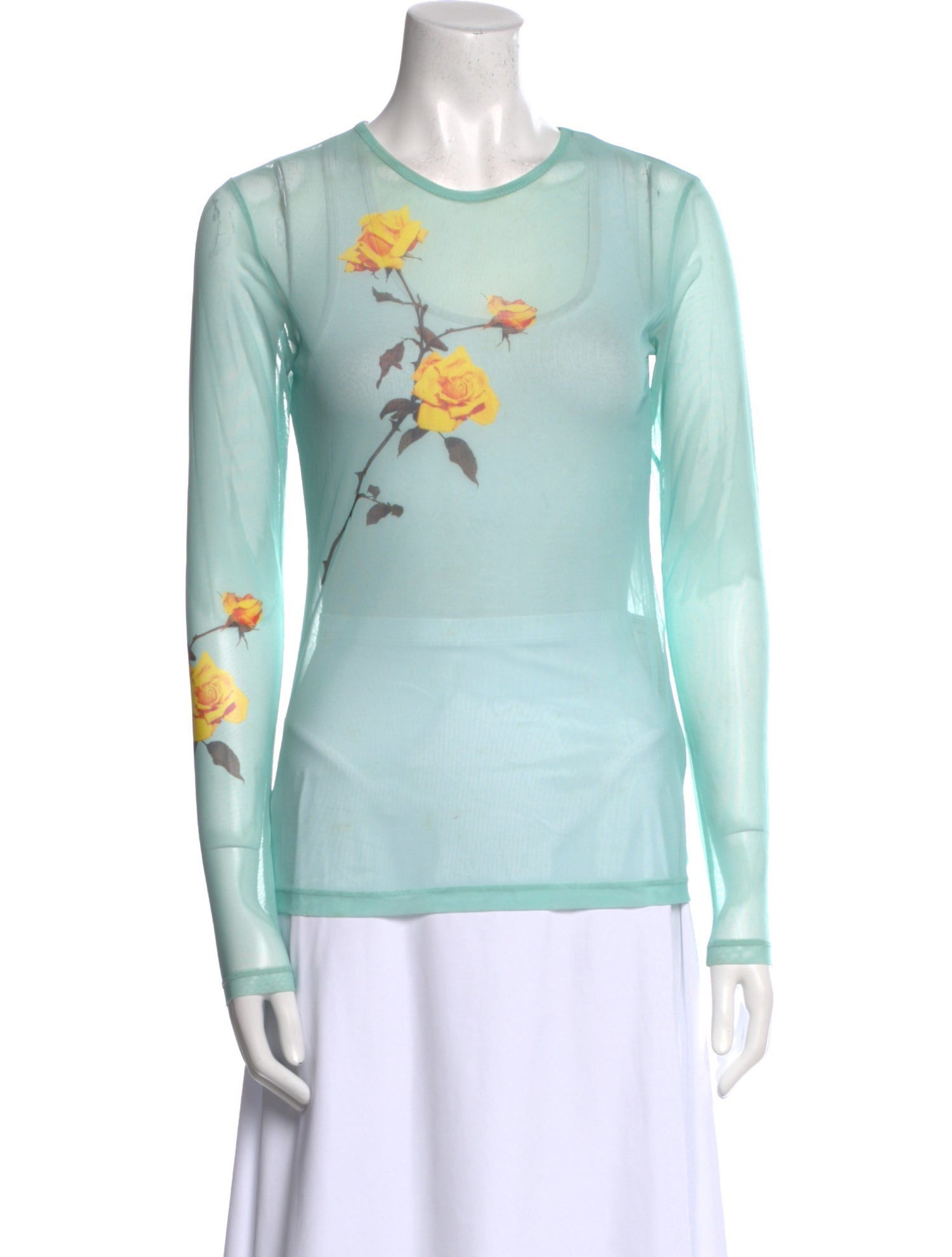 Dries Van Noten Graphic Print Crew Neck Sweatshirt