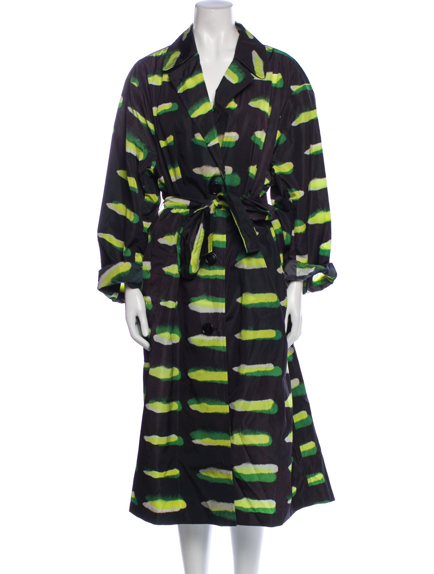 Dries Van Noten Striped Coat