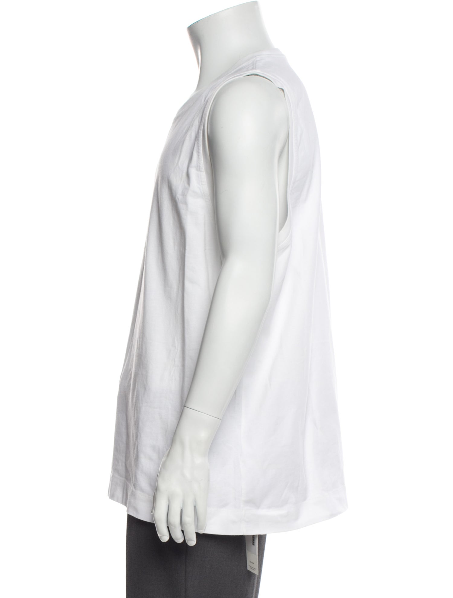 Dries Van Noten Crew Neck Sleeveless T-Shirt