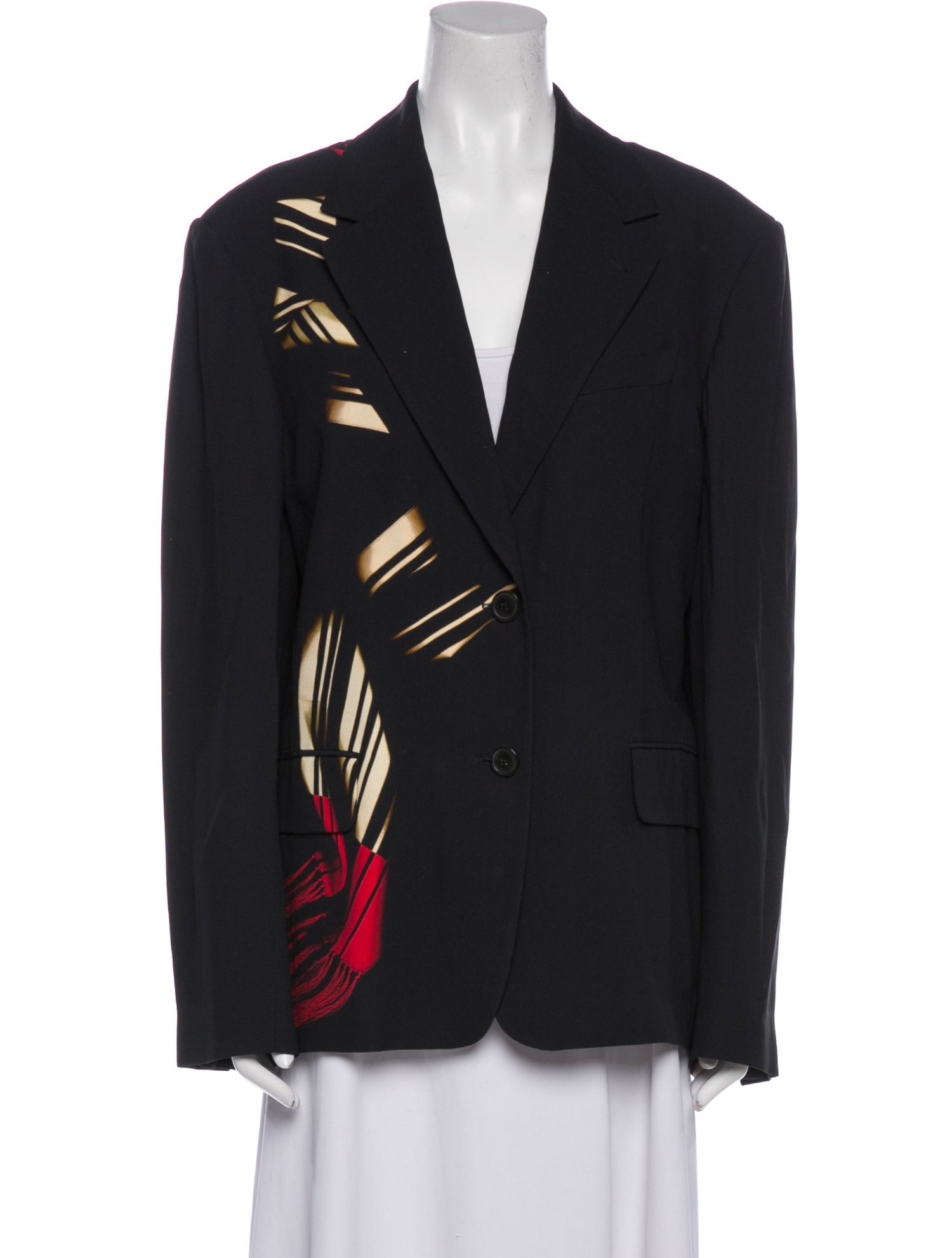 Dries Van Noten Printed Blazer