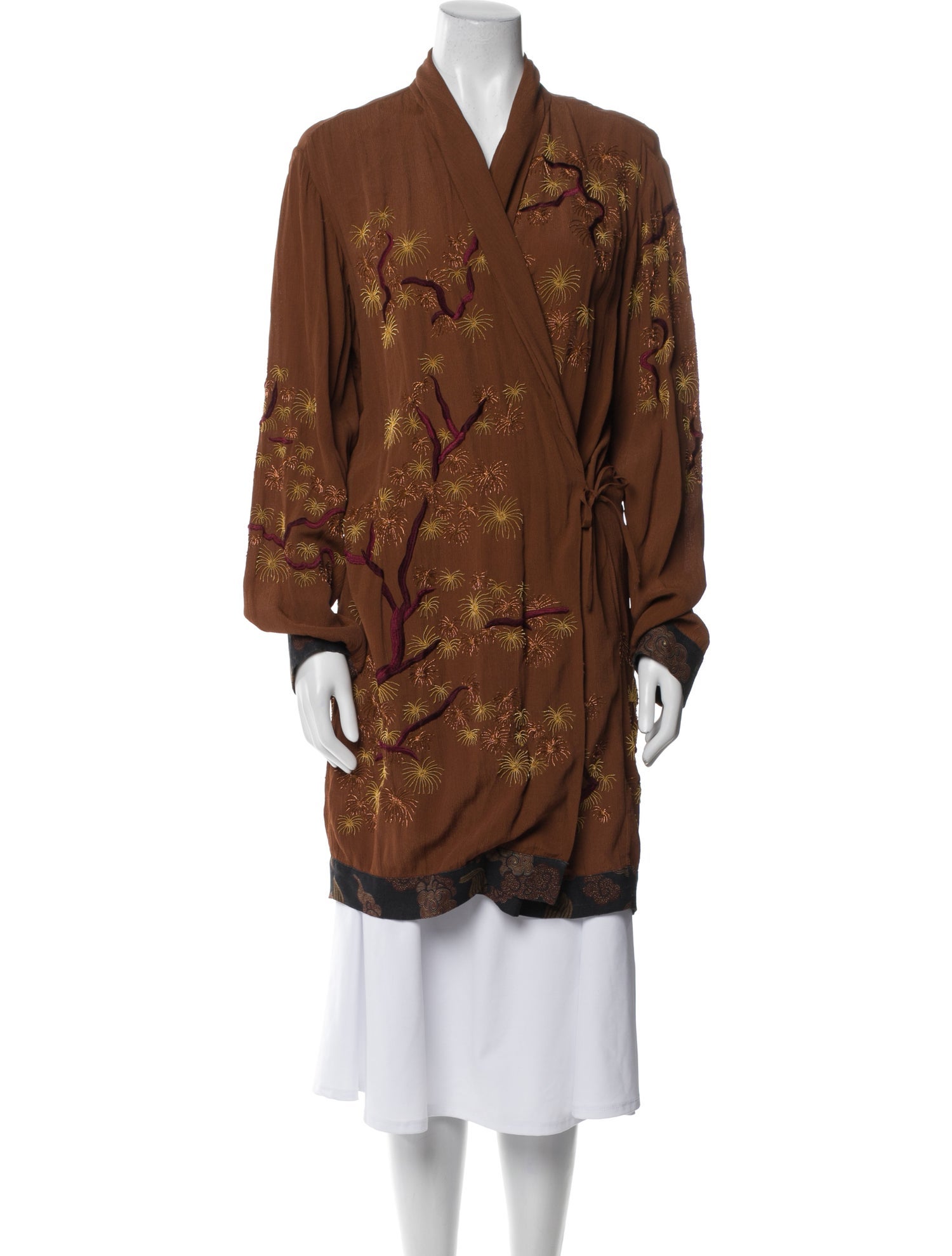 Dries Van Noten Floral Print Jacket