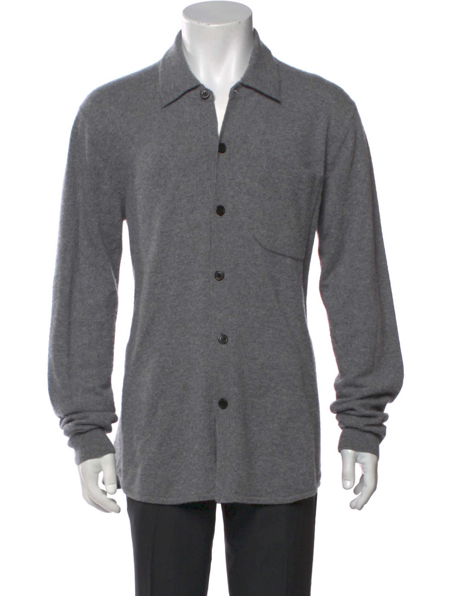 Dries Van Noten Cashmere Collar Cardigan