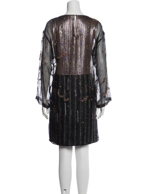 Dries Van Noten Silk Knee-Length Dress