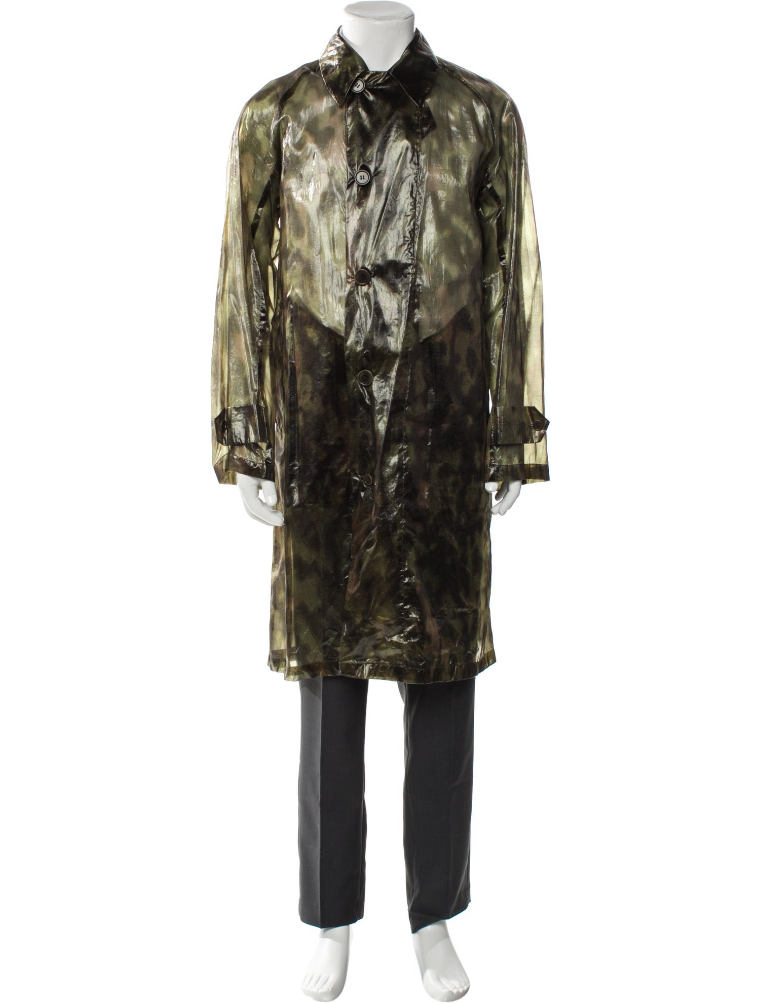 Dries Van Noten Printed Parka