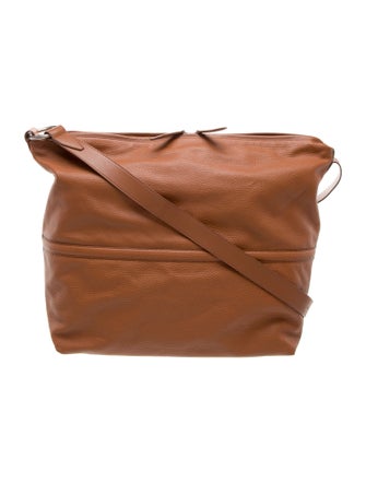 Dries Van Noten Leather Messenger Bag
