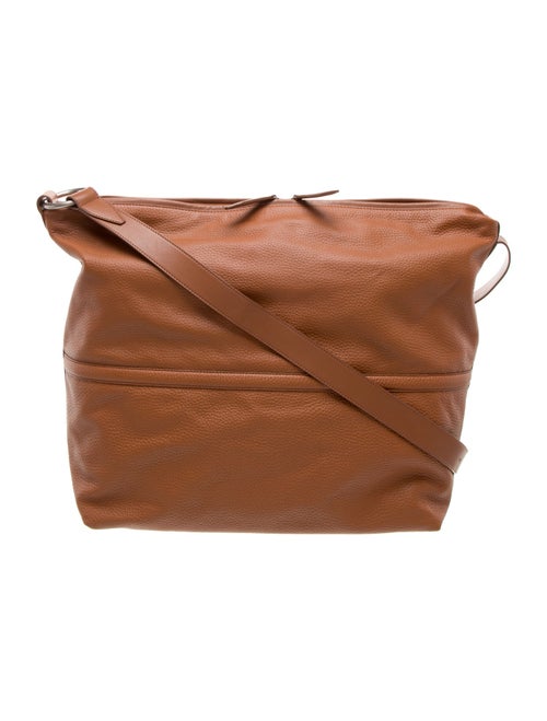 Dries Van Noten Leather Messenger Bag