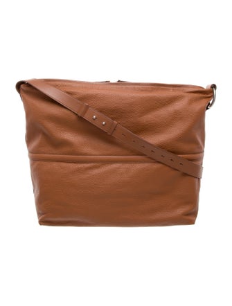 Dries Van Noten Leather Messenger Bag