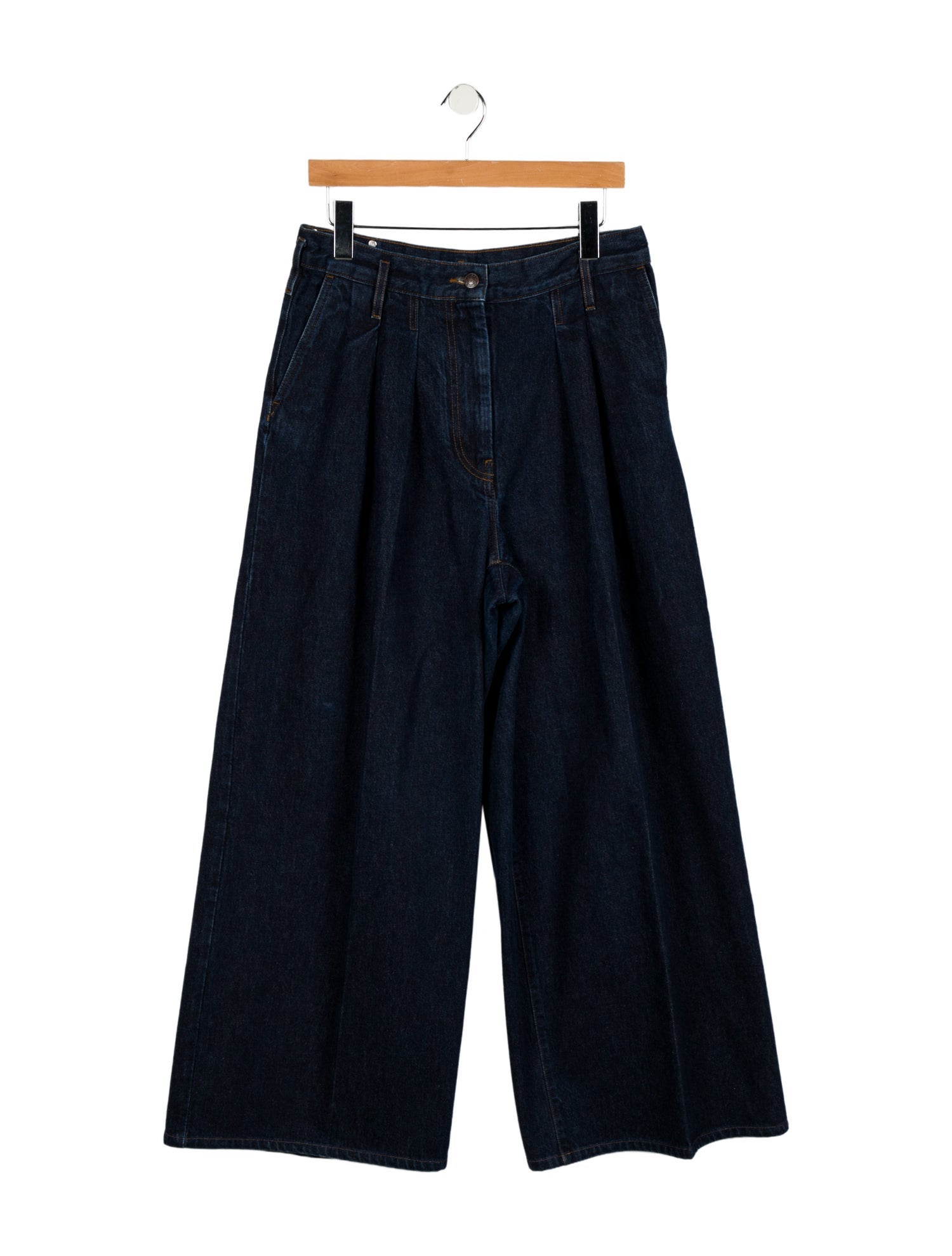 Dries Van Noten High-Rise Wide Leg Jeans