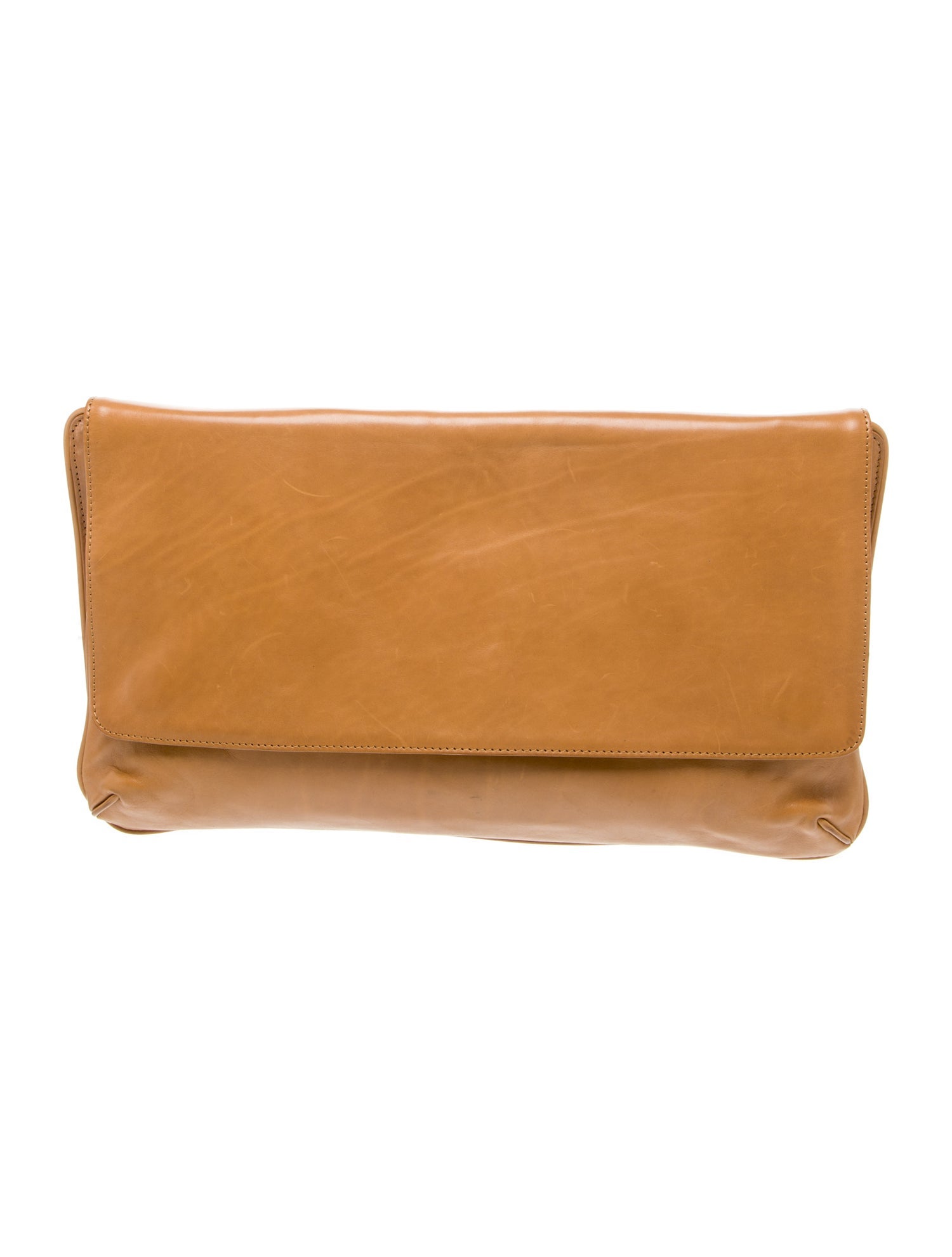 Dries Van Noten Leather Clutch
