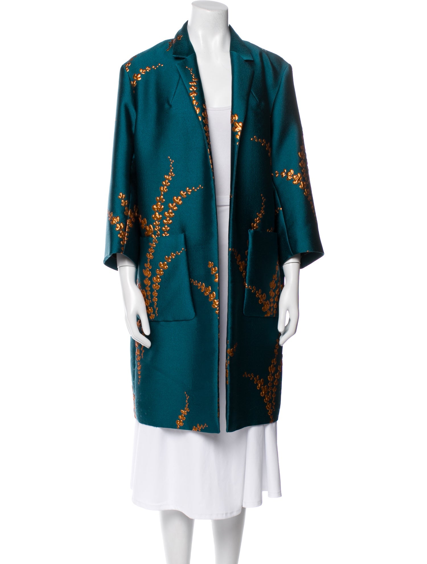 Dries Van Noten Printed Coat