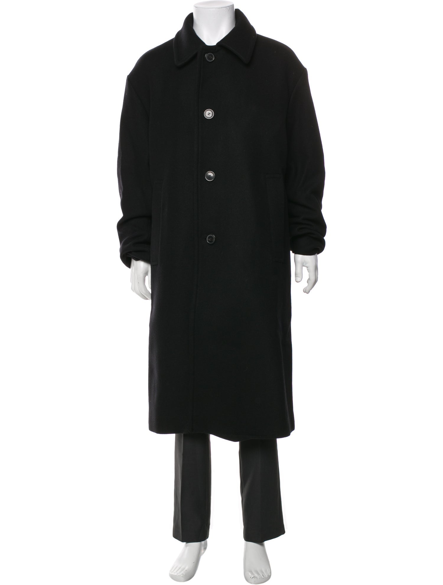 Dries Van Noten Wool Overcoat