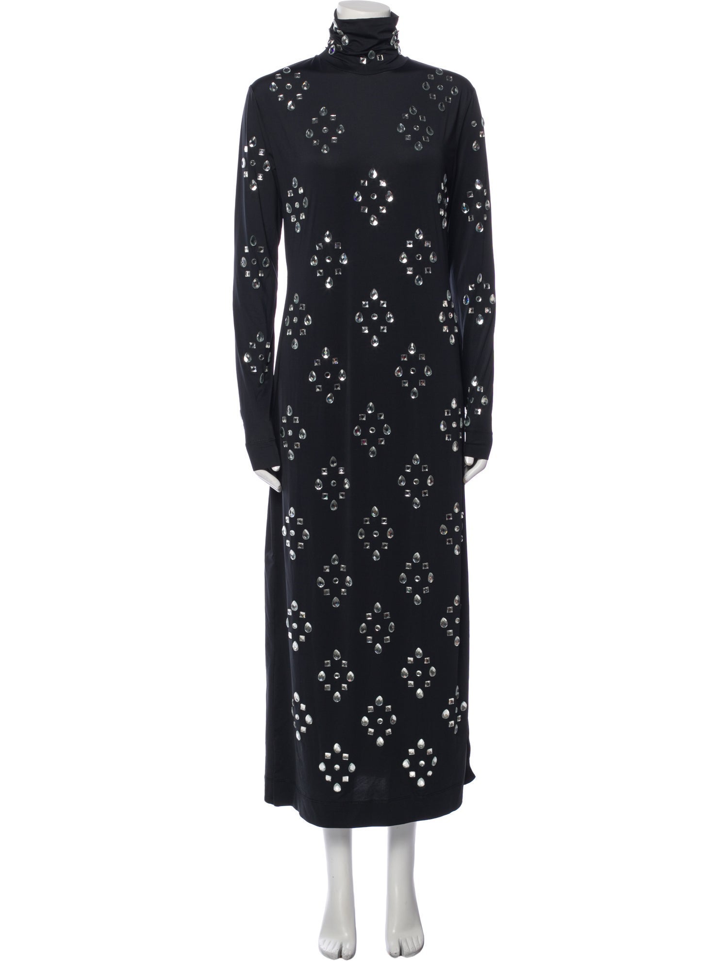 Dries Van Noten Floral Print Long Dress