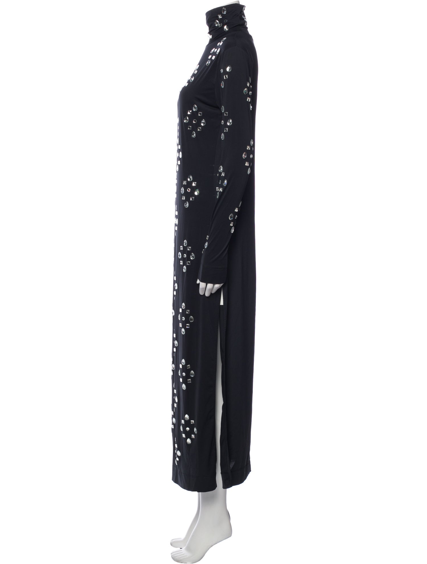 Dries Van Noten Floral Print Long Dress