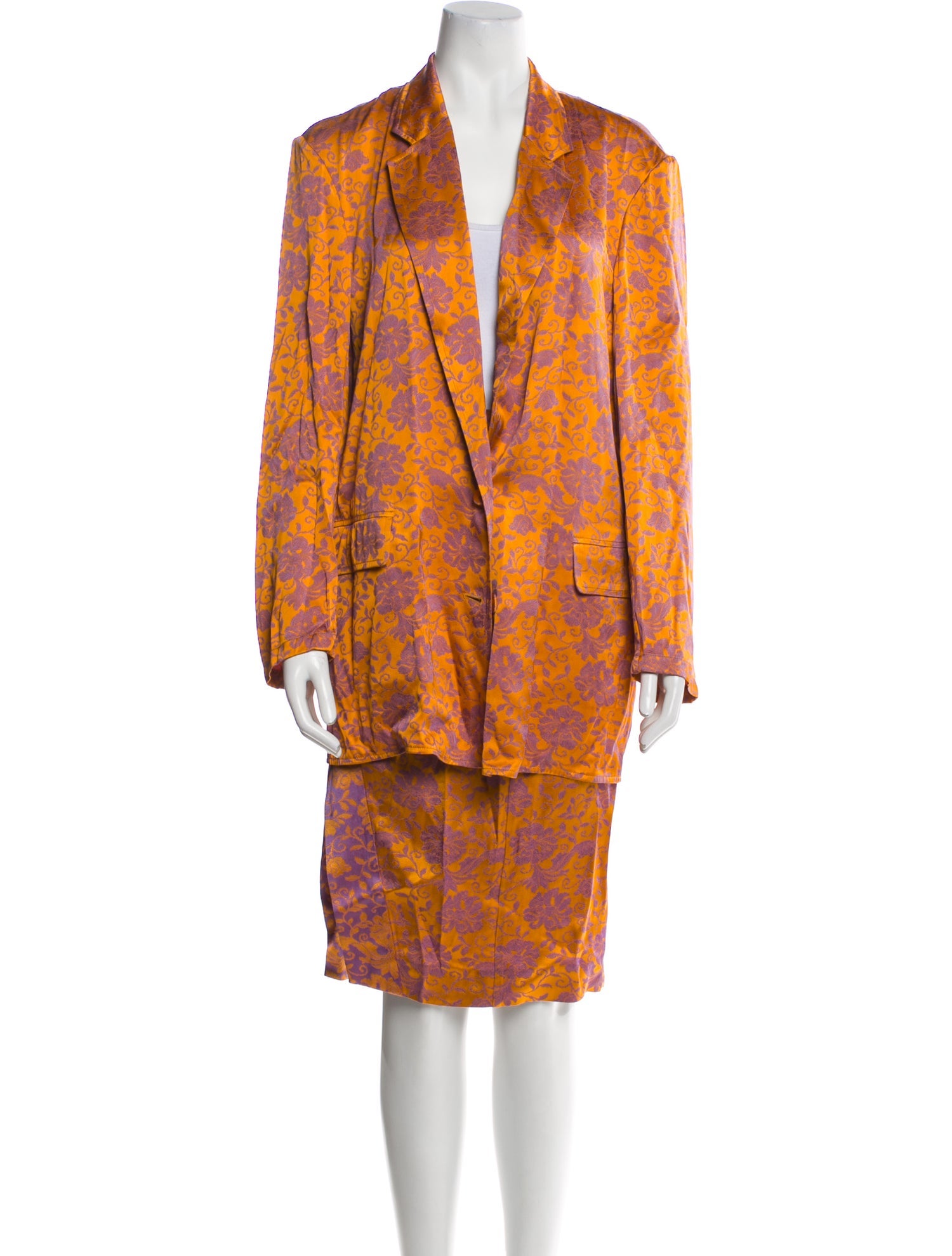 Dries Van Noten Floral Print Evening Jacket