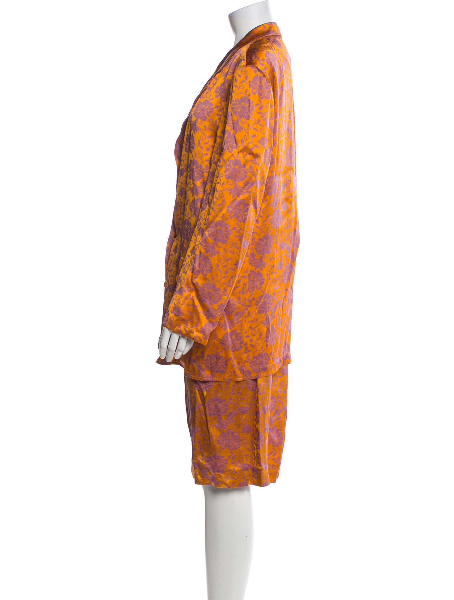 Dries Van Noten Floral Print Evening Jacket