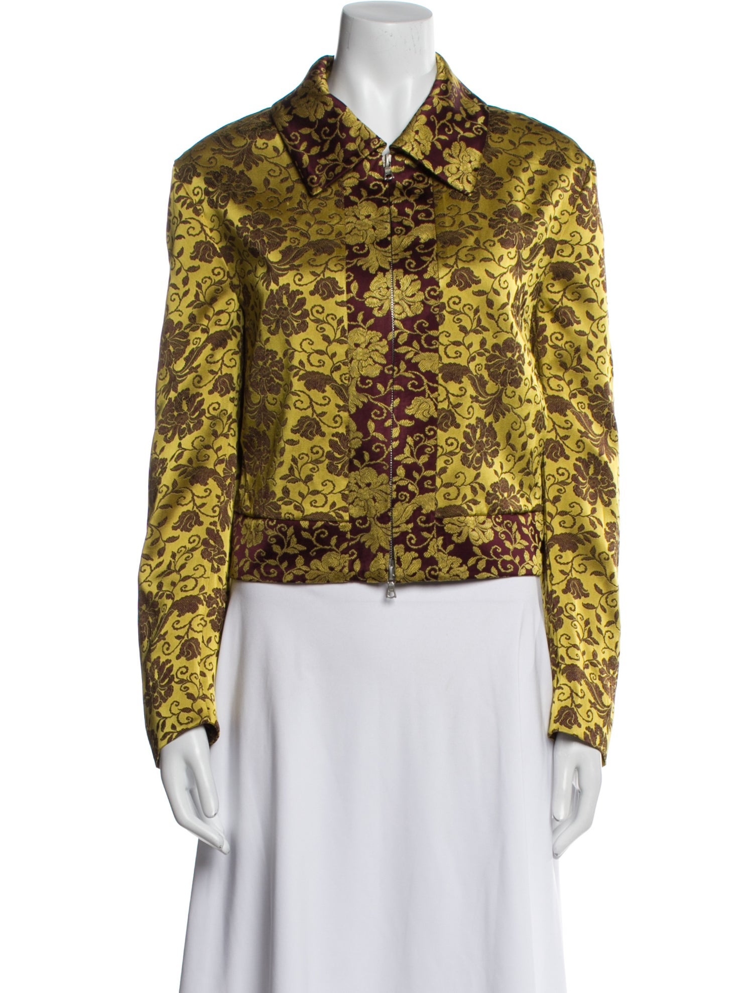Dries Van Noten Floral Print Evening Jacket
