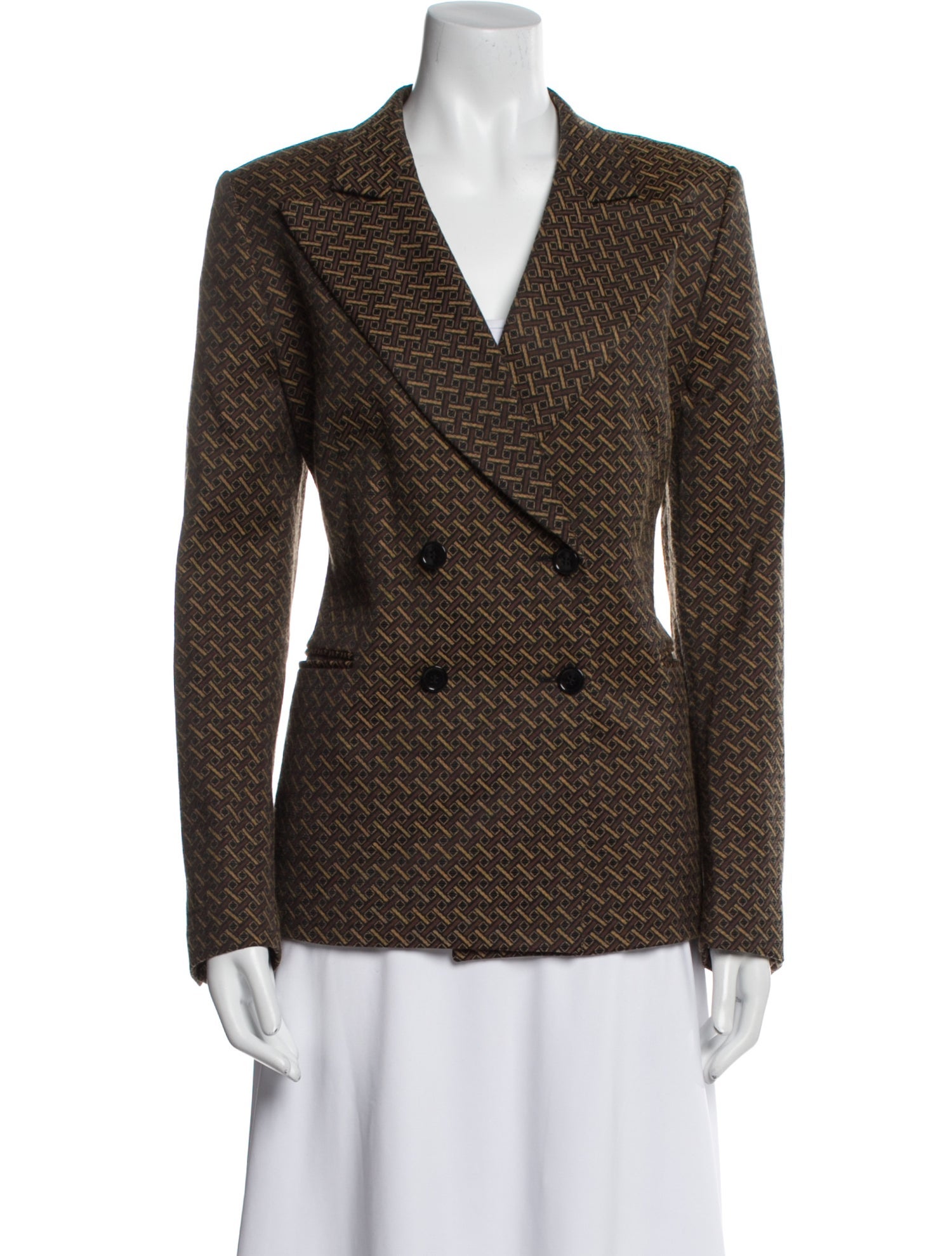 Dries Van Noten Printed Blazer