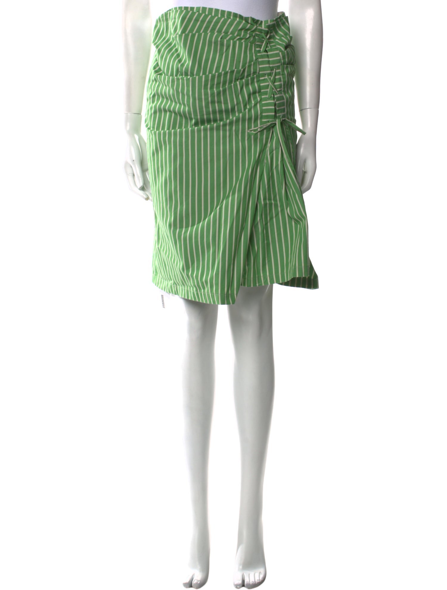 Dries Van Noten Striped Knee-Length Skirt