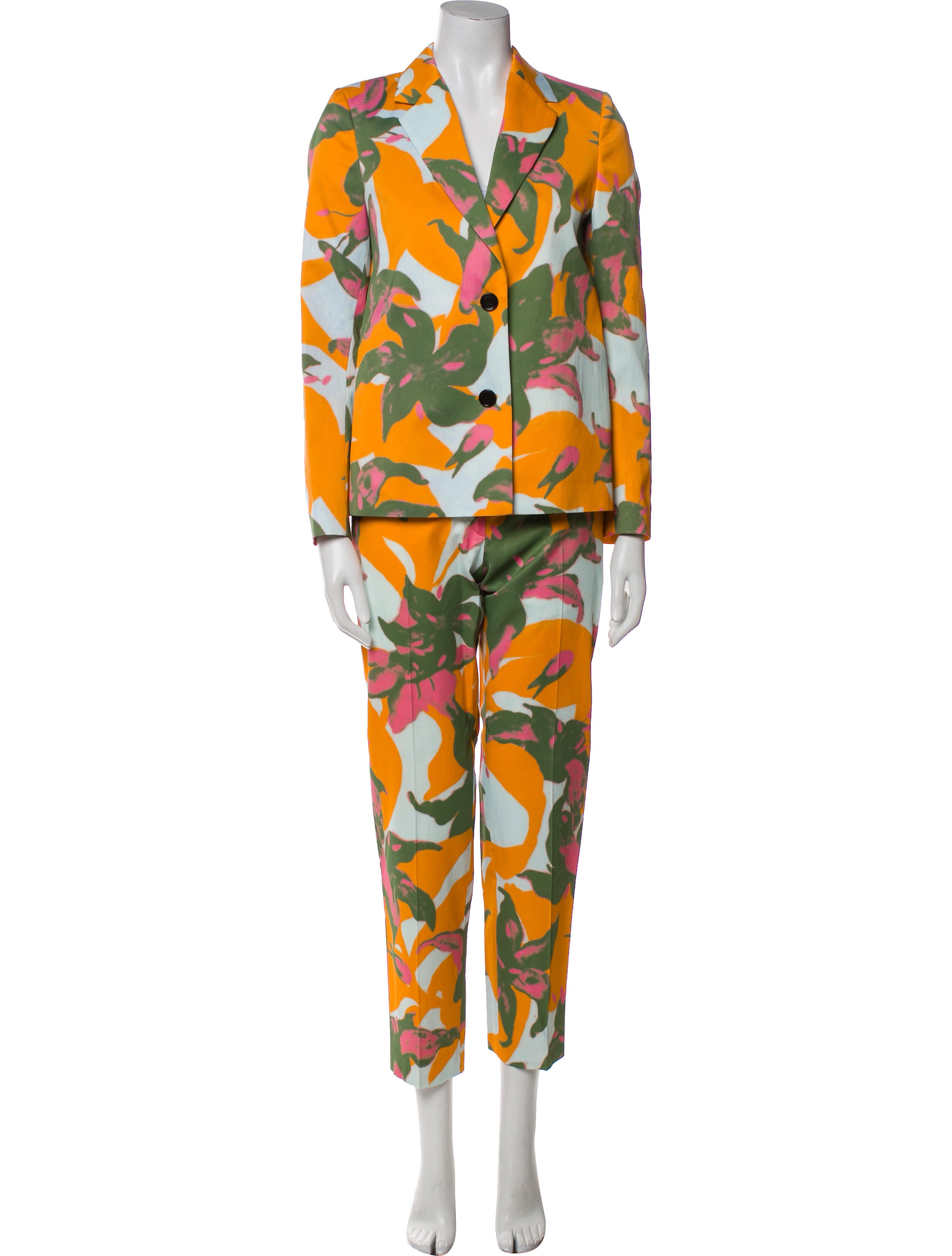 Dries Van Noten Printed Pantsuit