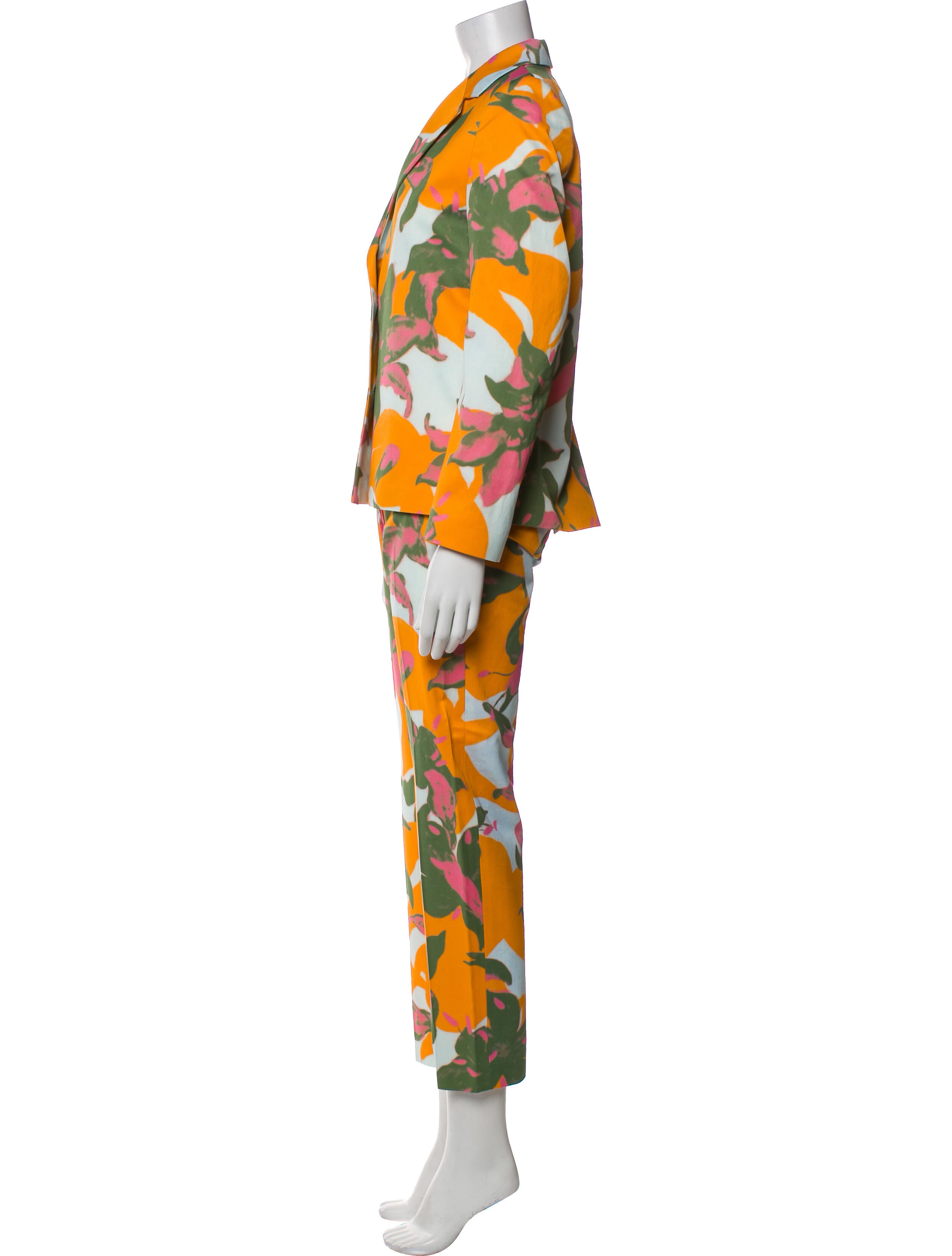 Dries Van Noten Printed Pantsuit