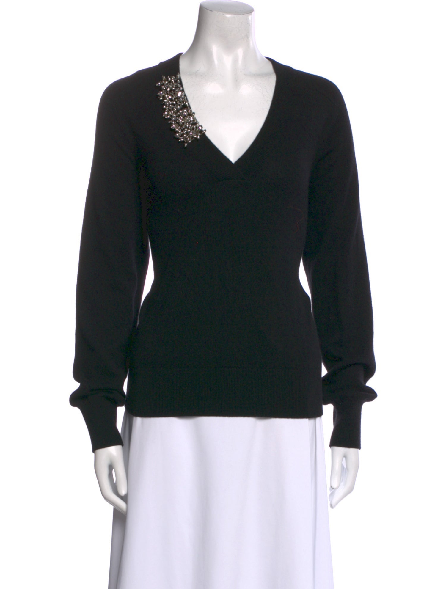 Dries Van Noten Cashmere V-Neck Sweater w/ Tags