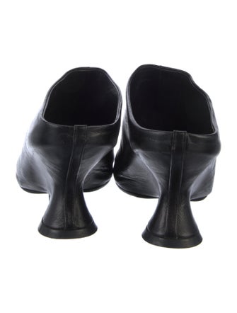 Dries Van Noten Leather Mules