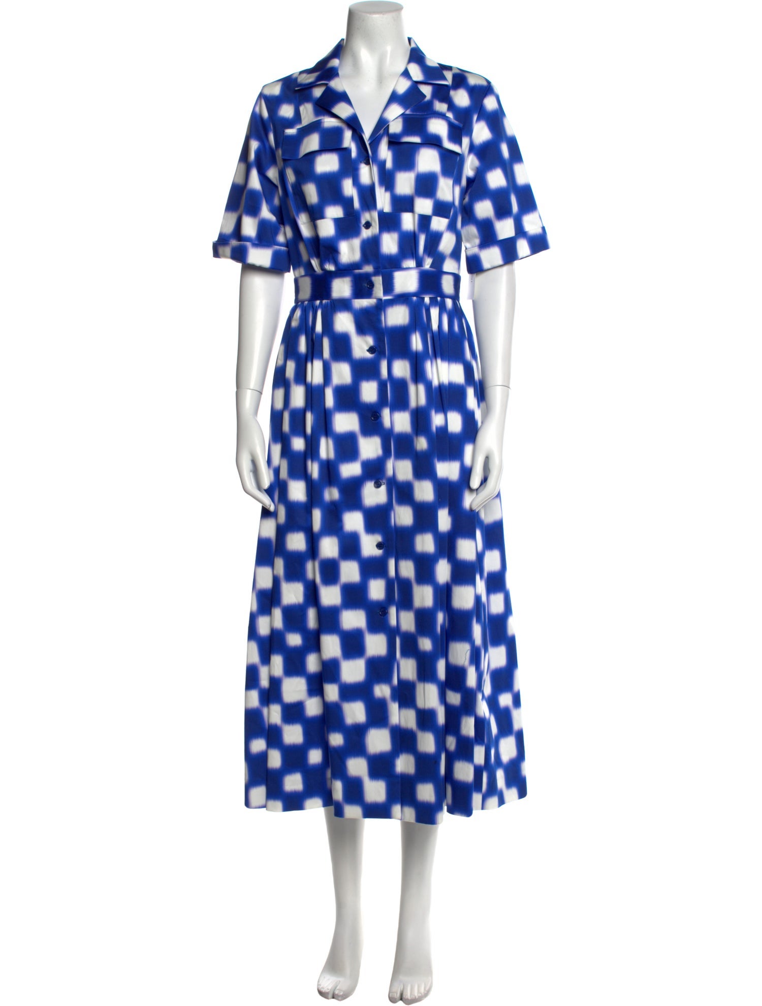 Dries Van Noten Printed Midi Length Dress