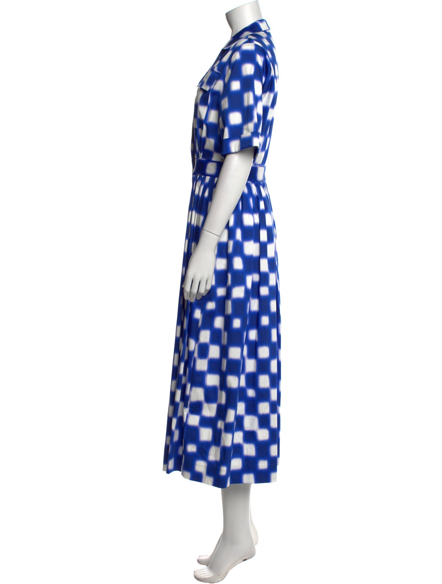 Dries Van Noten Printed Midi Length Dress