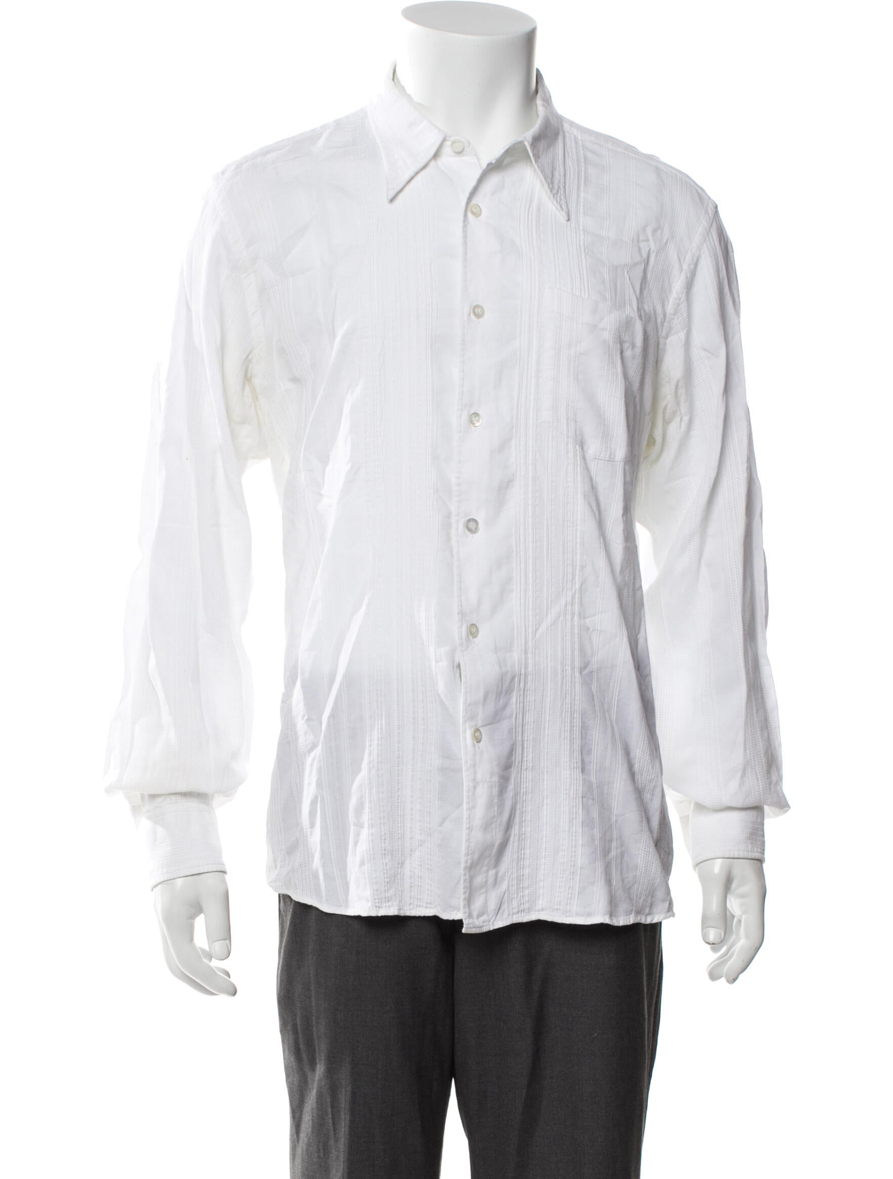 Dries Van Noten Long Sleeve Dress Shirt