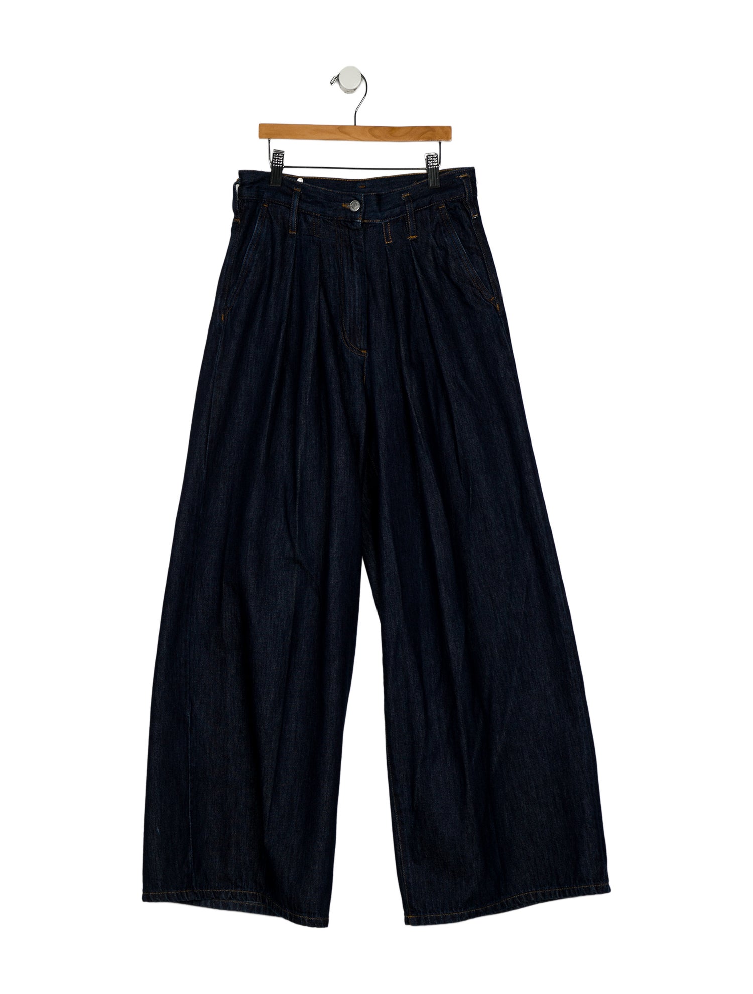 Dries Van Noten High-Rise Wide Leg Jeans