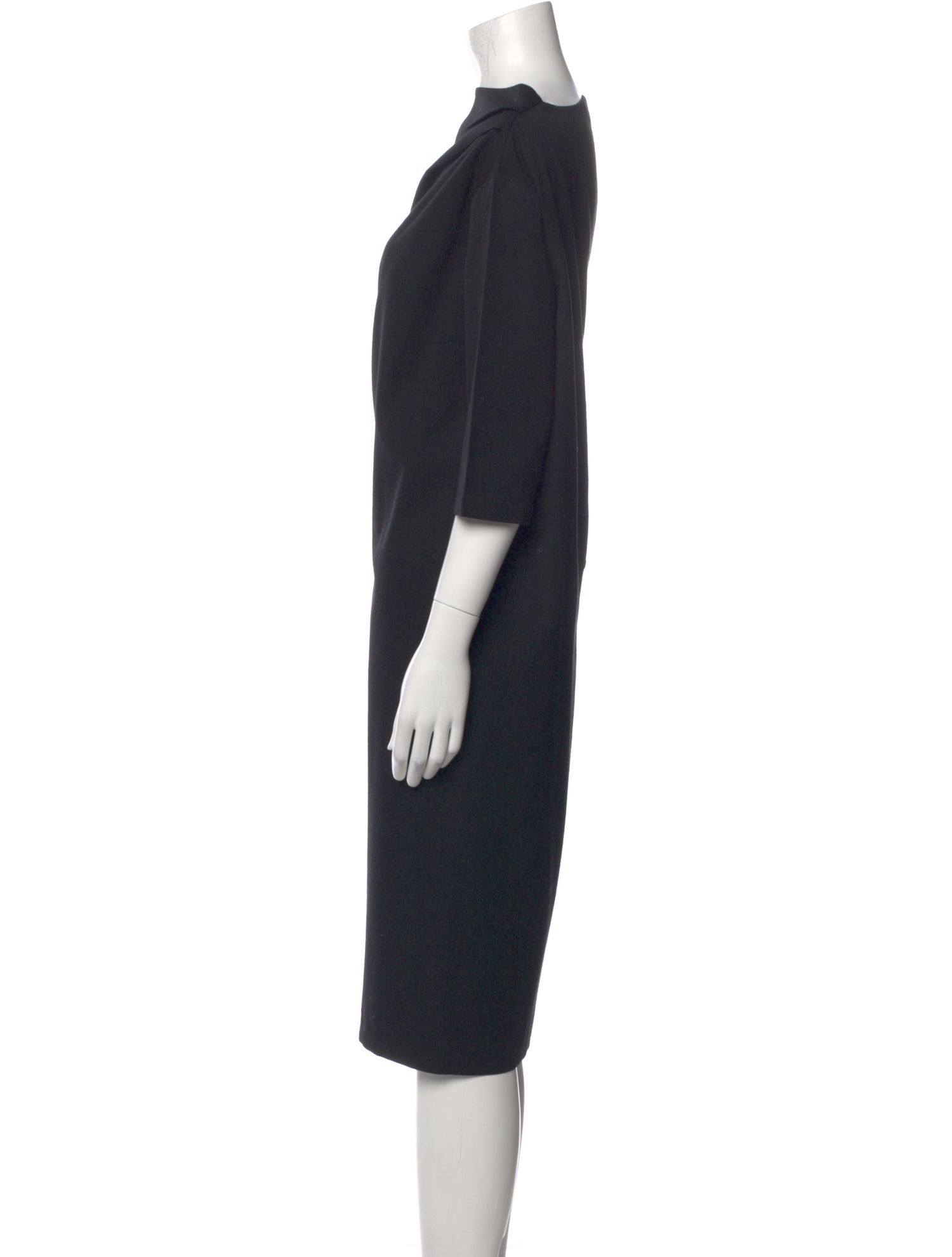 Dries Van Noten Wool Midi Length Dress