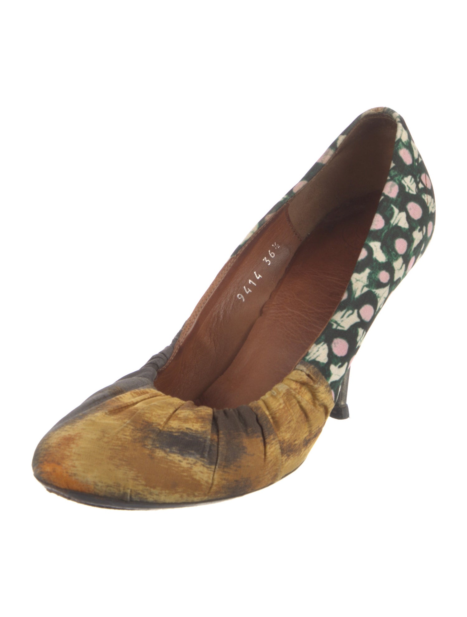Dries Van Noten Printed Pumps