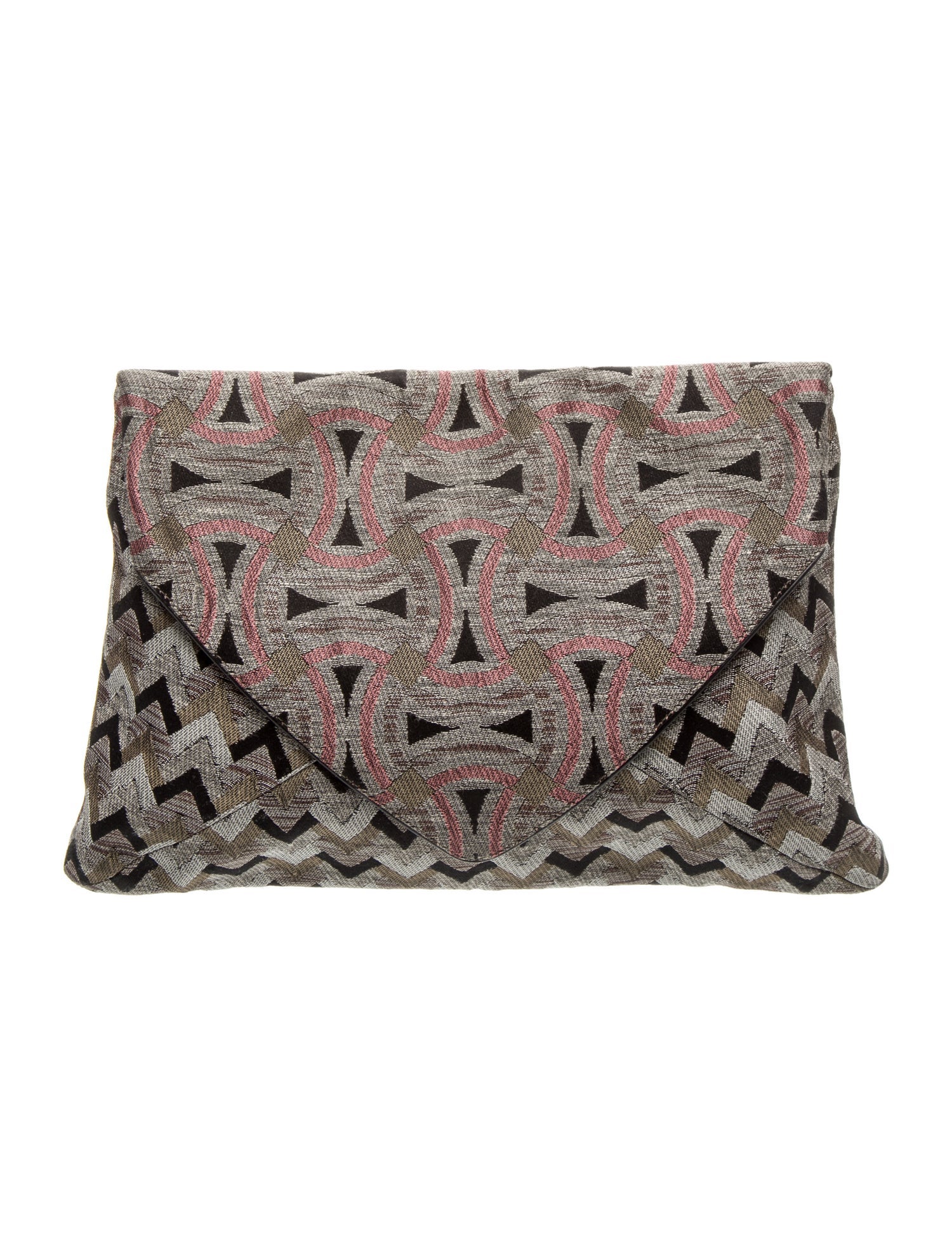 Dries Van Noten Canvas Clutch