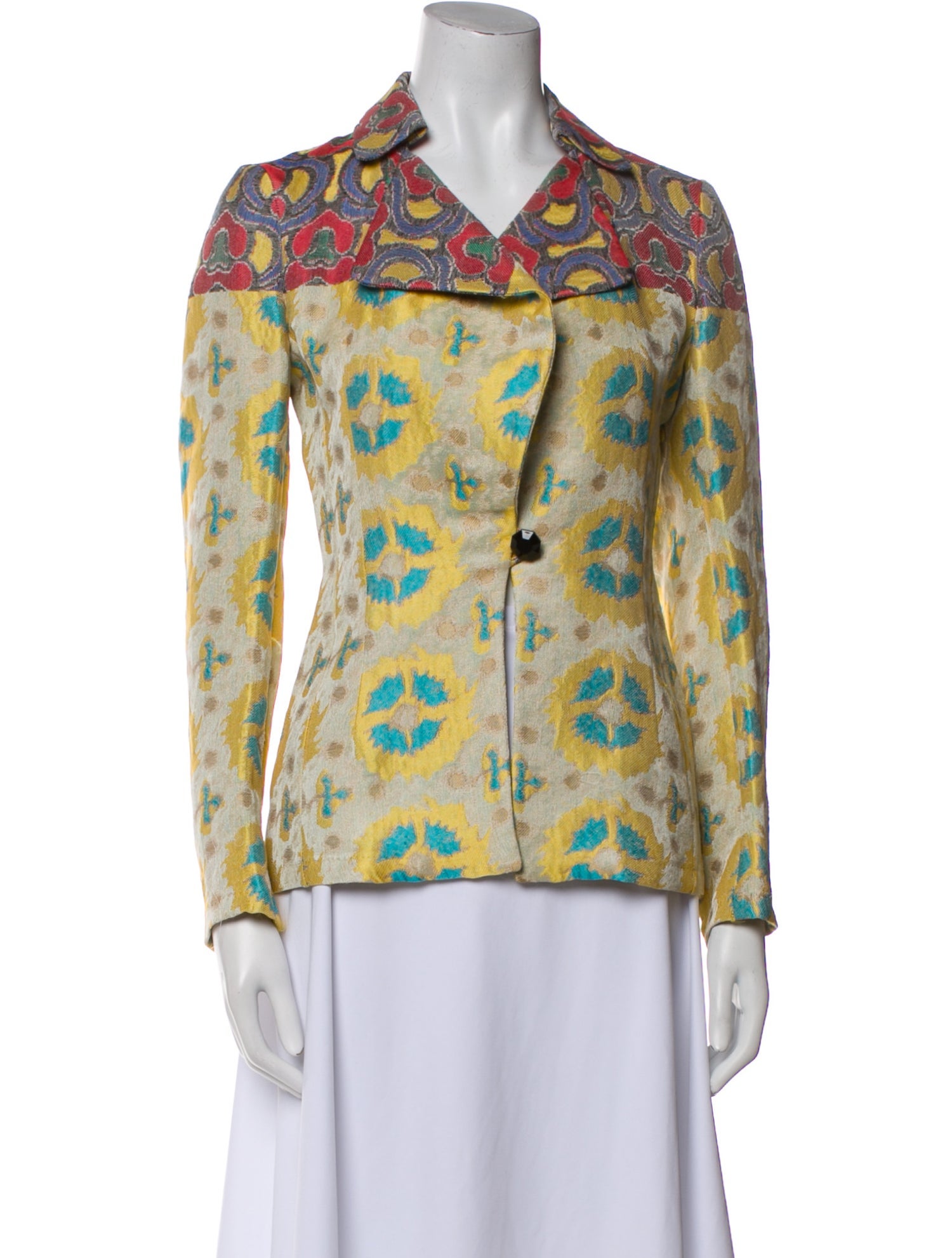 Dries Van Noten Printed Blazer