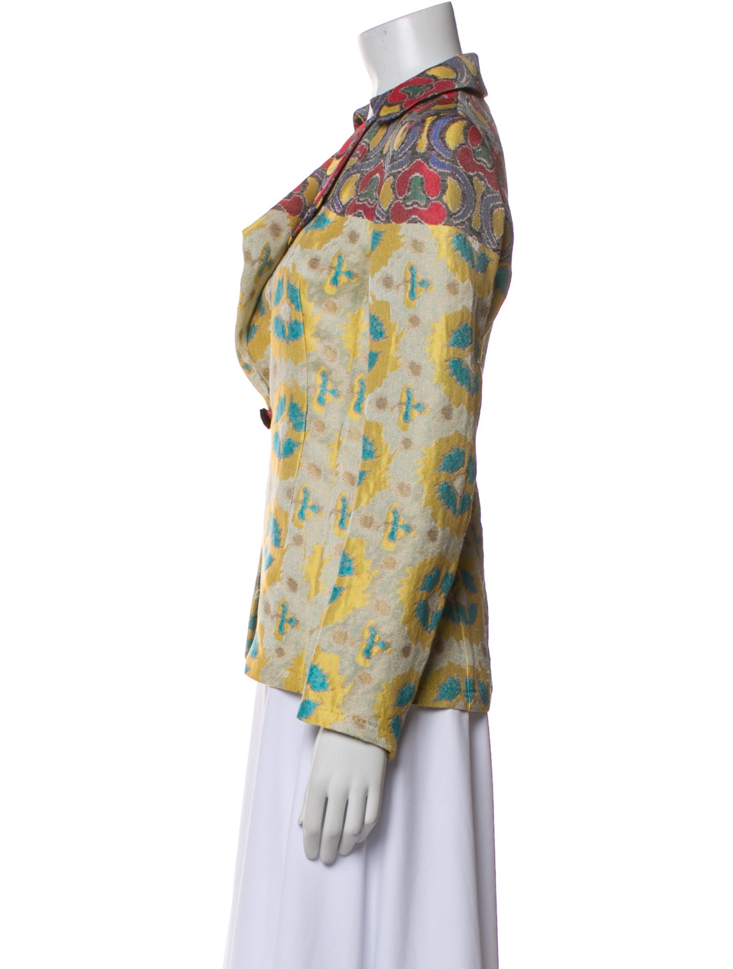 Dries Van Noten Printed Blazer