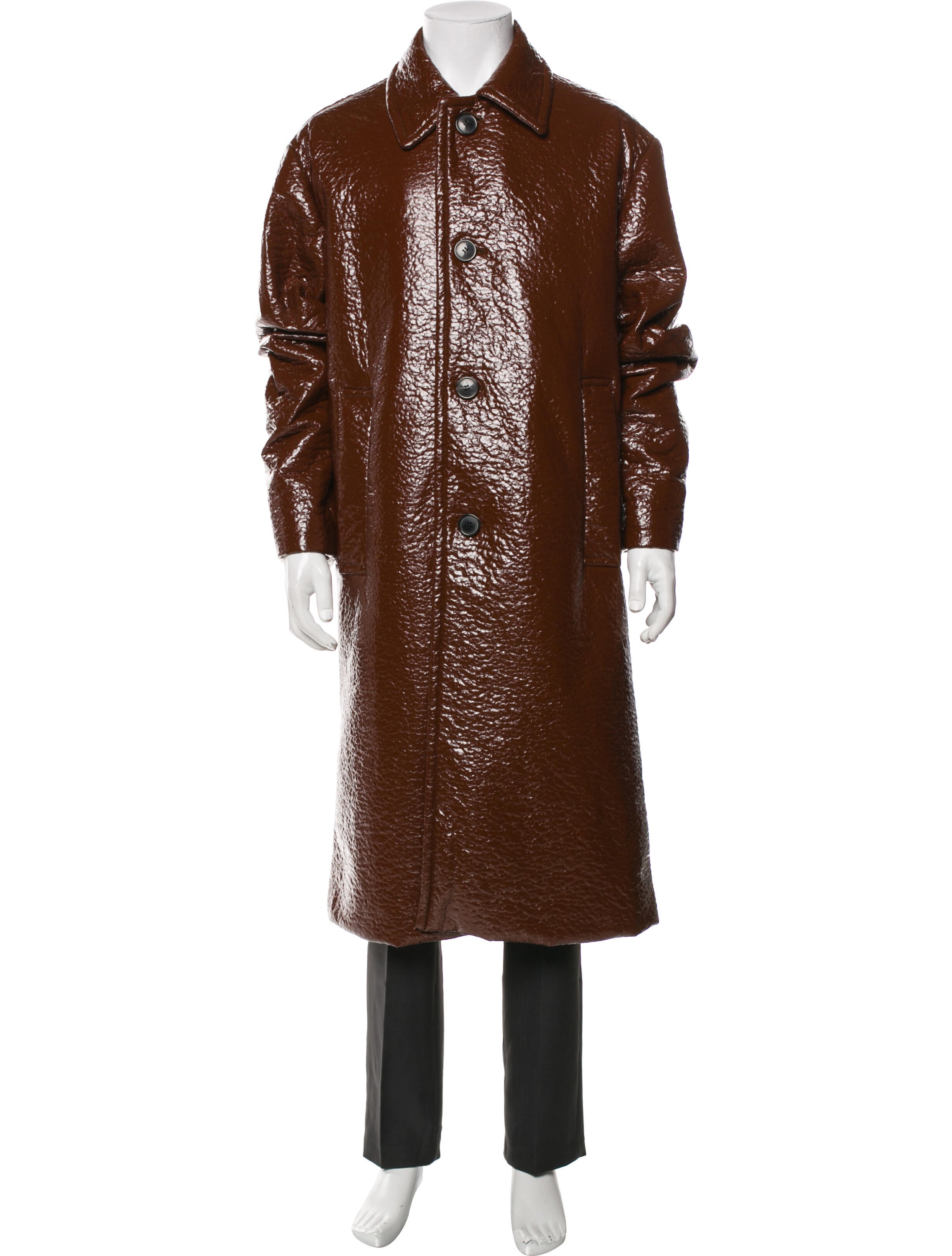 Dries Van Noten Animal Print Overcoat